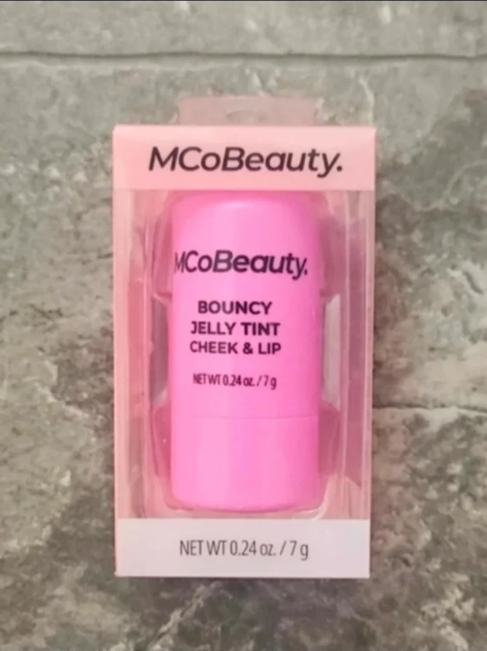 MCo Beauty Bouncy Jelly Tint Cheek & Lip In Pink Pop 0.24oz BNIB